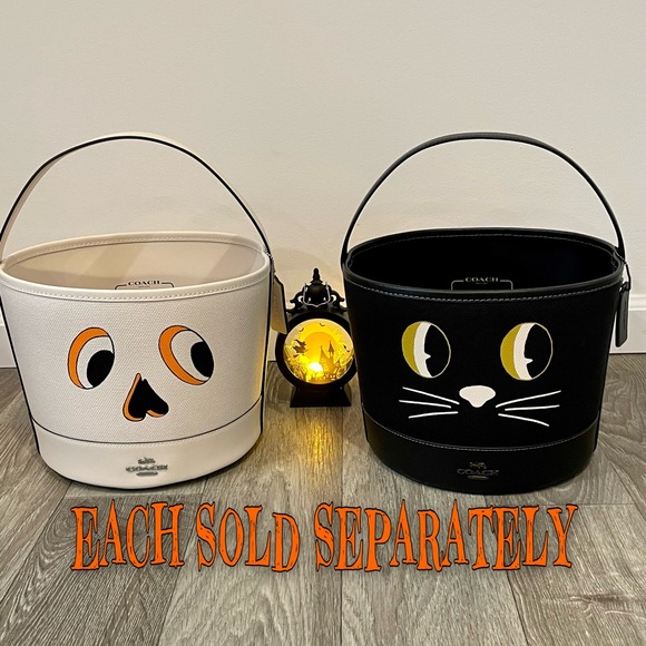 SOLD on Ⓜ️ Coach Cat Bucket - Picture 9 of 9